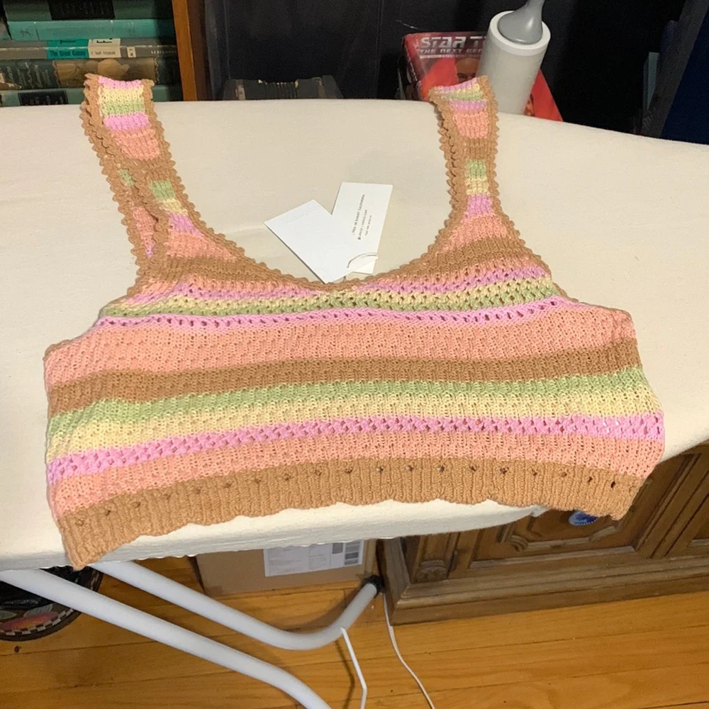 ✨ Anthropologie Buena Vista Bralette Sz M